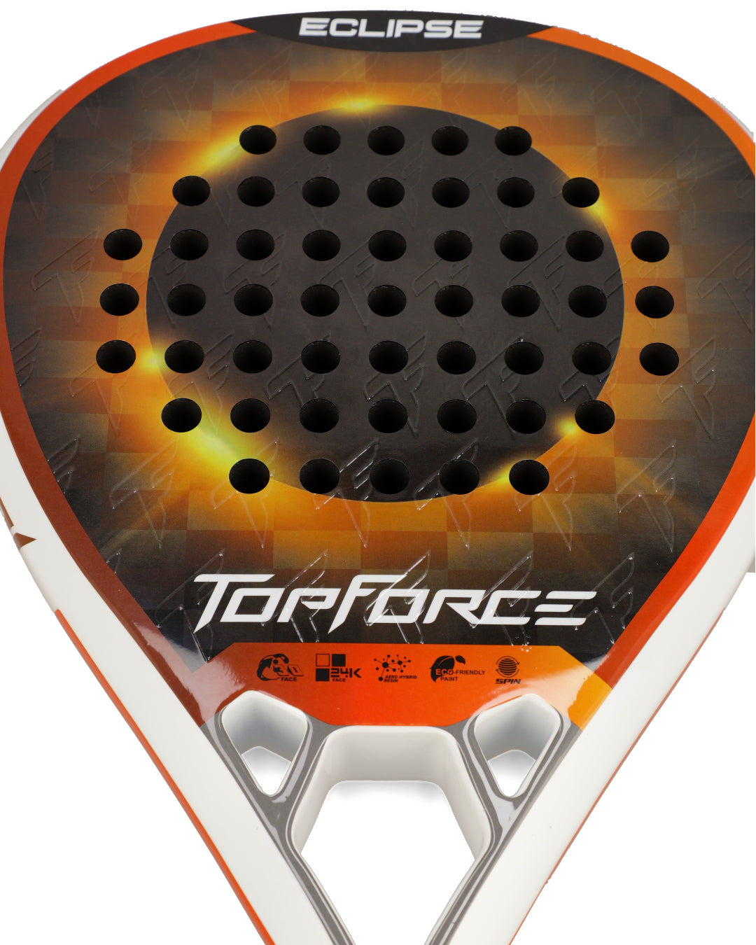 Combos Top Force - detalle de pala Concord Prisma 18K